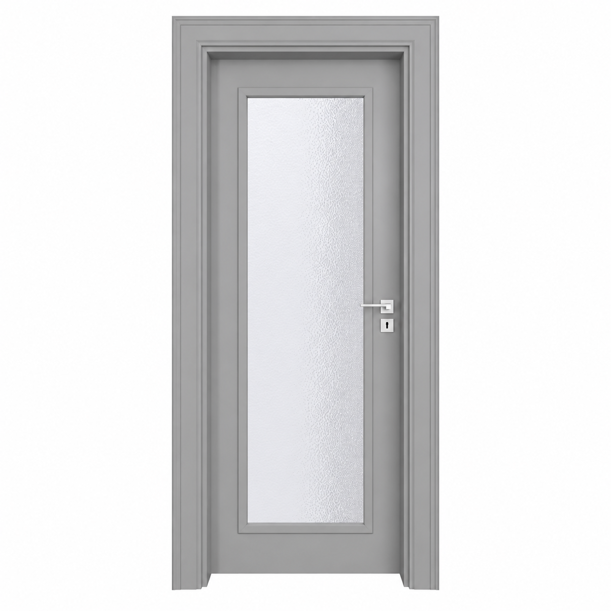 BY-5013V Porte intérieure Laqué Vitrée